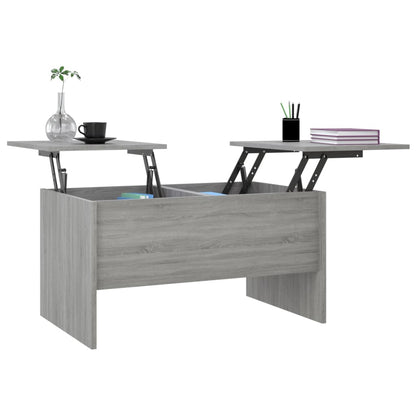 Salongbord Sofabord Sonoma Grå 80x50x42,5 cm