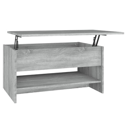 Salongbord Sofabord Sonoma Grå 80x50x40 cm
