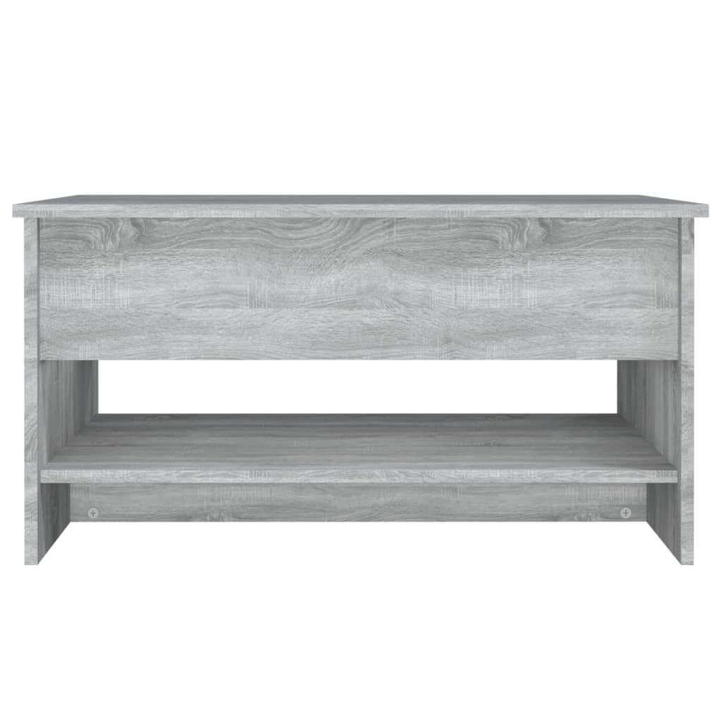 Salongbord Sofabord Sonoma Grå 80x50x40 cm