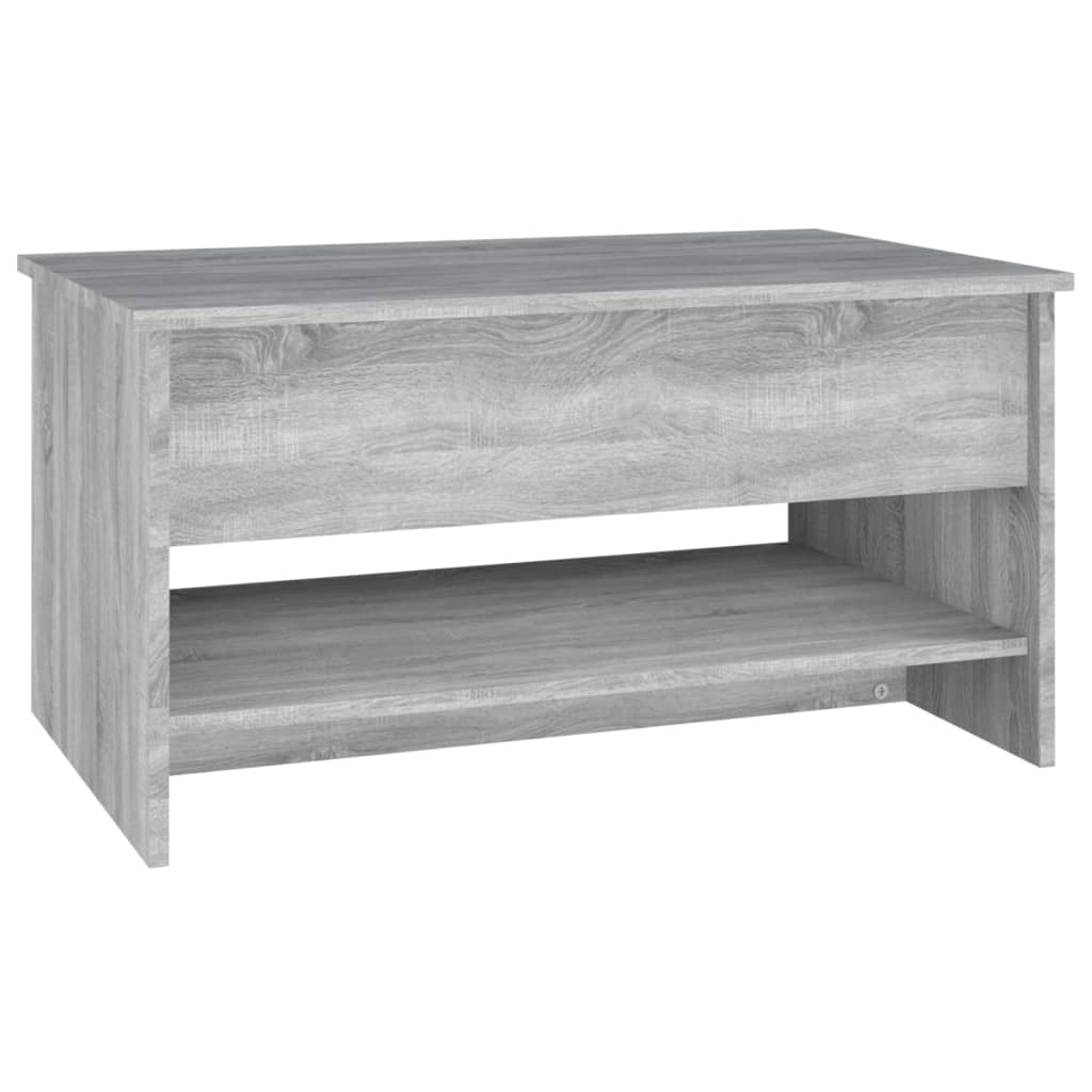 Salongbord Sofabord Sonoma Grå 80x50x40 cm