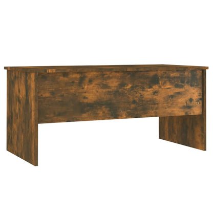 Salongbord Sofabord Røkt Eik 102x50,5x46,5 cm