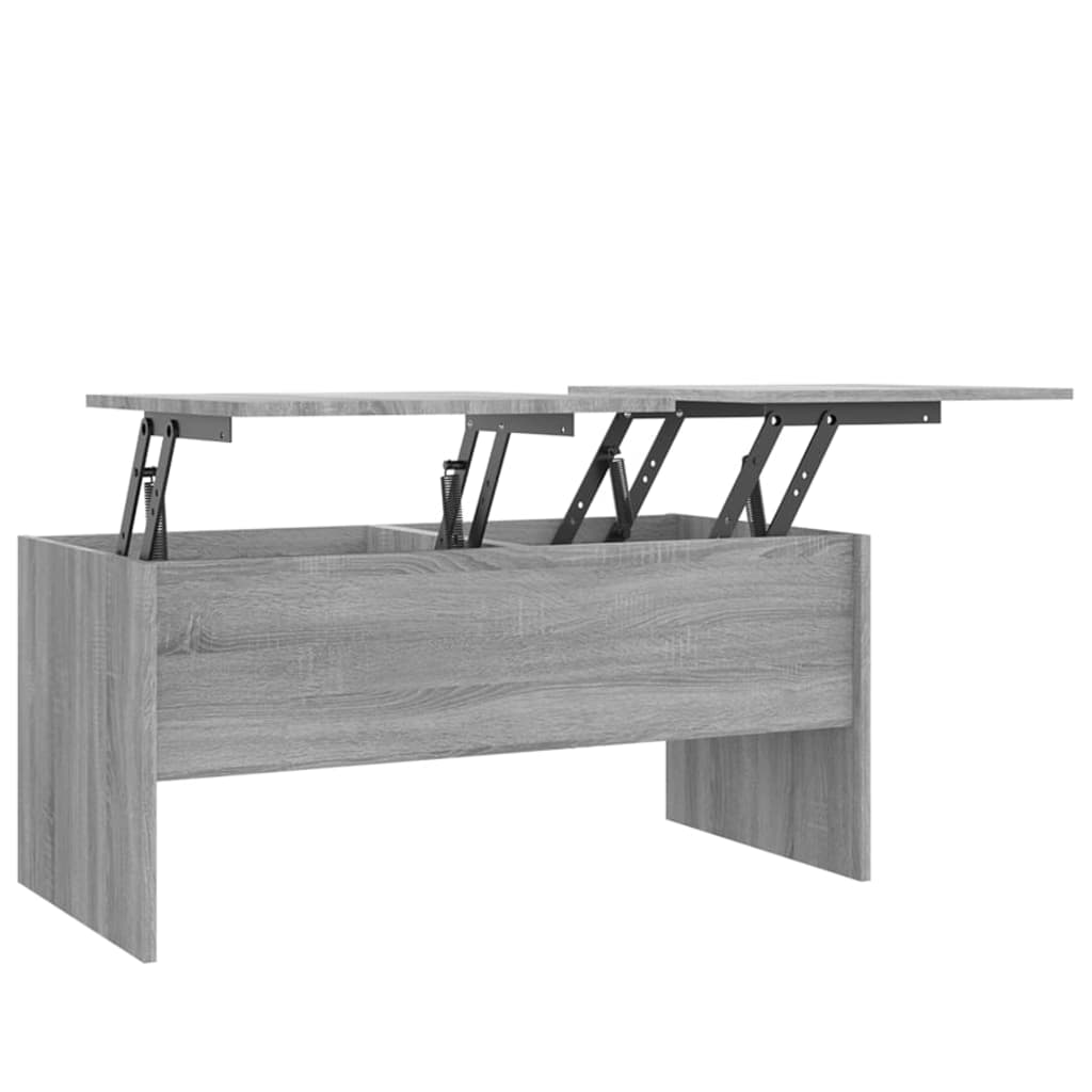 Salongbord Sofabord Sonoma Grå 102x50,5x46,5 cm