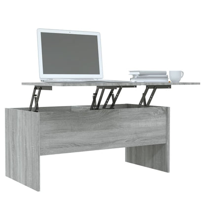 Salongbord Sofabord Sonoma Grå 102x50,5x46,5 cm