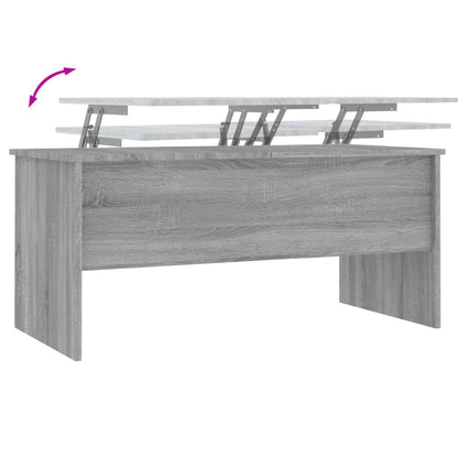 Salongbord Sofabord Sonoma Grå 102x50,5x46,5 cm
