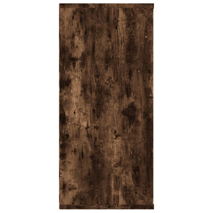 Bokhylle Røkt Eik 66x30x98 cm