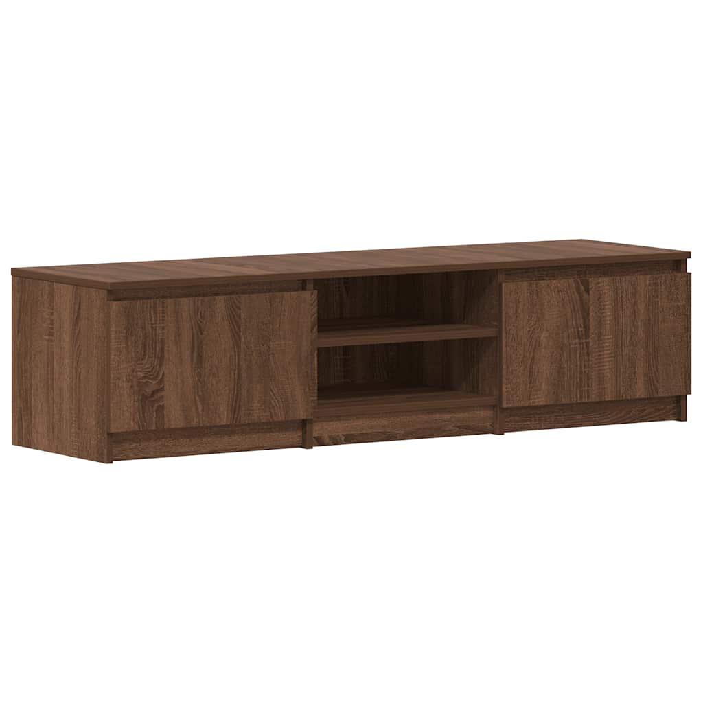 TV-Møbel Brun Eik TV-benk 140x40x35,5 cm