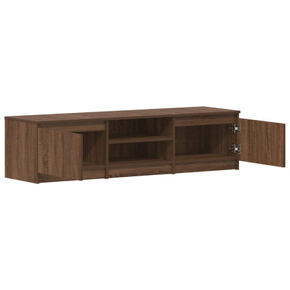 TV-Møbel Brun Eik TV-benk 140x40x35,5 cm