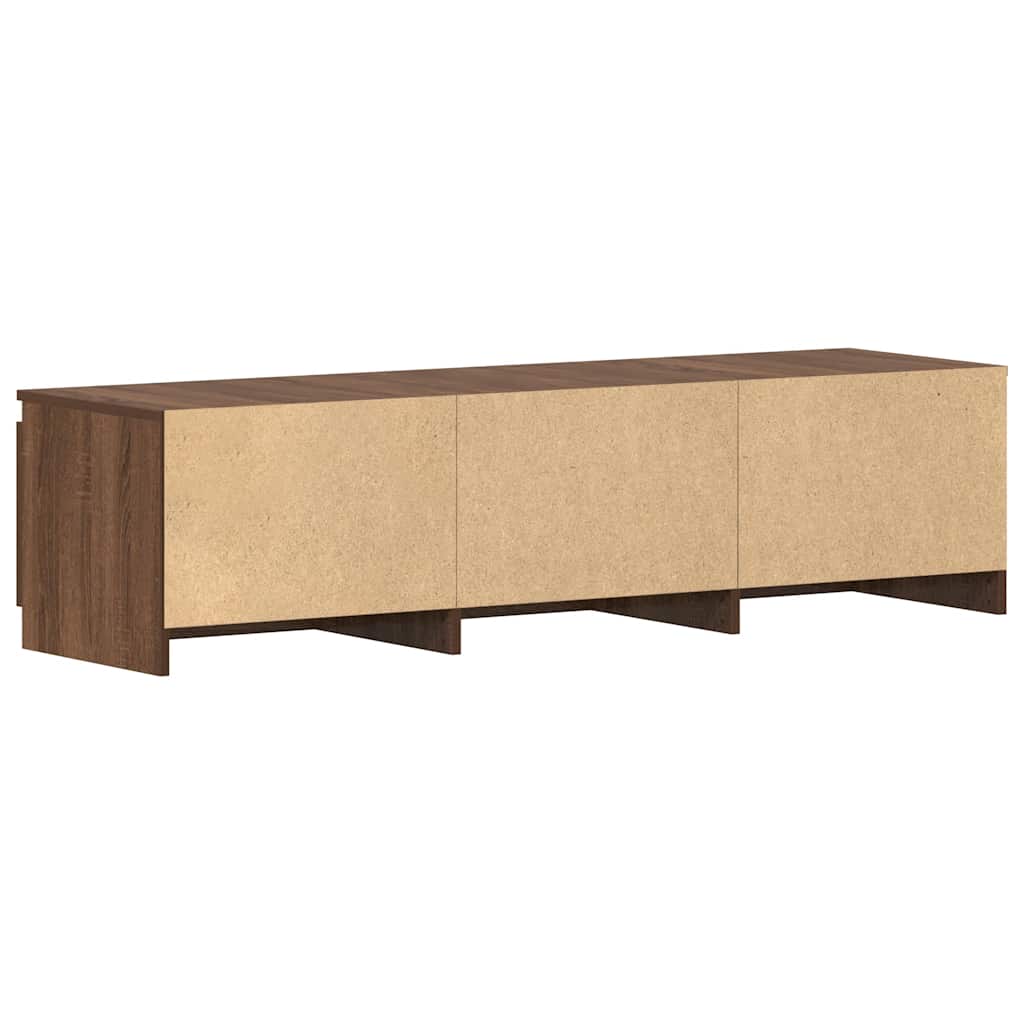 TV-Møbel Brun Eik TV-benk 140x40x35,5 cm