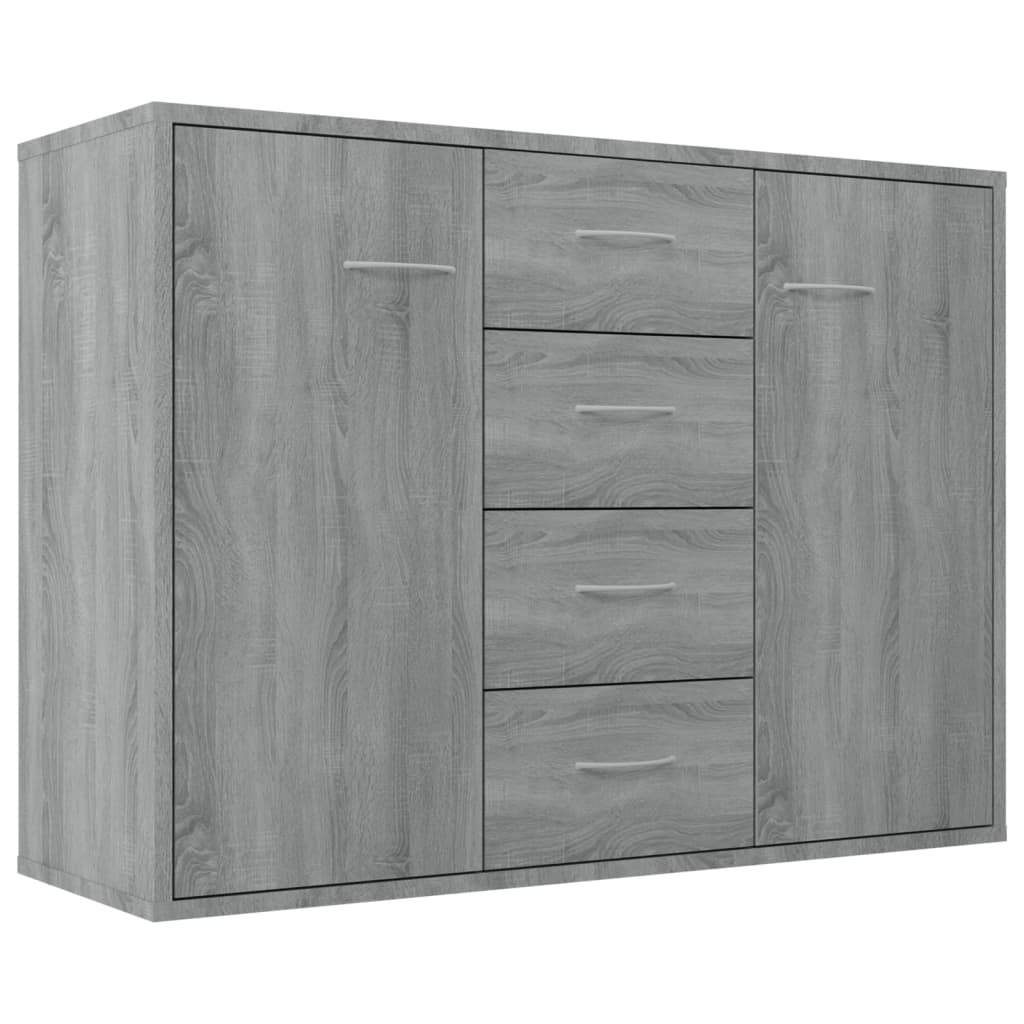 Skjenk Sonoma Grå 88x30x65 cm