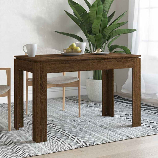 Spisebord Kjøkkenbord Brun Eik 120x60x76 cm