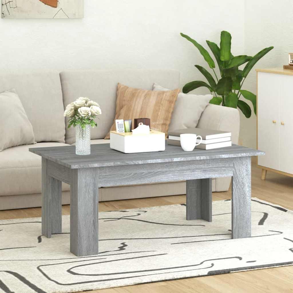 Salongbord Sofabord Sonoma Grå 100x60x42 cm