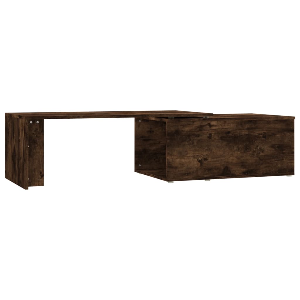 Salongbord Sofabord Røkt Eik 150x50x35 cm