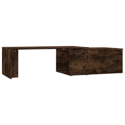 Salongbord Sofabord Røkt Eik 150x50x35 cm