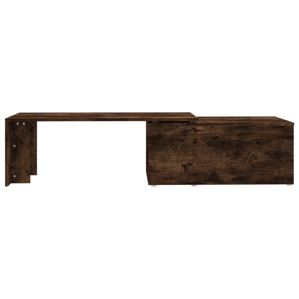 Salongbord Sofabord Røkt Eik 150x50x35 cm