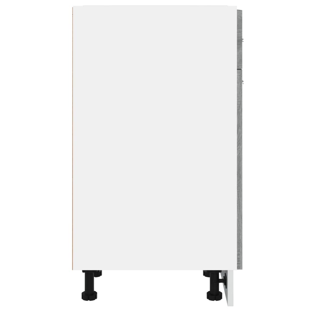 Kjøkkeninnredning Underskap Sonoma Grå 30x46x81,5 cm med skuff