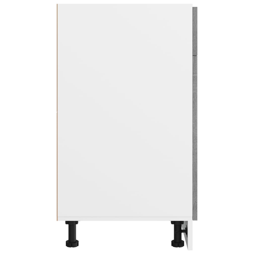 Kjøkkeninnredning Underskap med skuff Sonoma Grå 40x46x81,5 cm