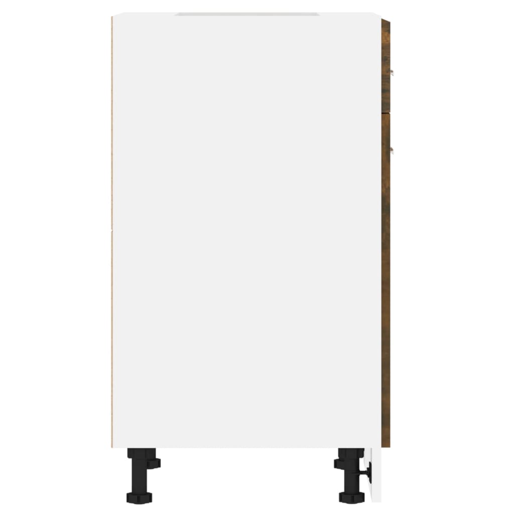 Kjøkkeninnredning Underskap Røkt Eik 50x46x81,5 cm med skuff