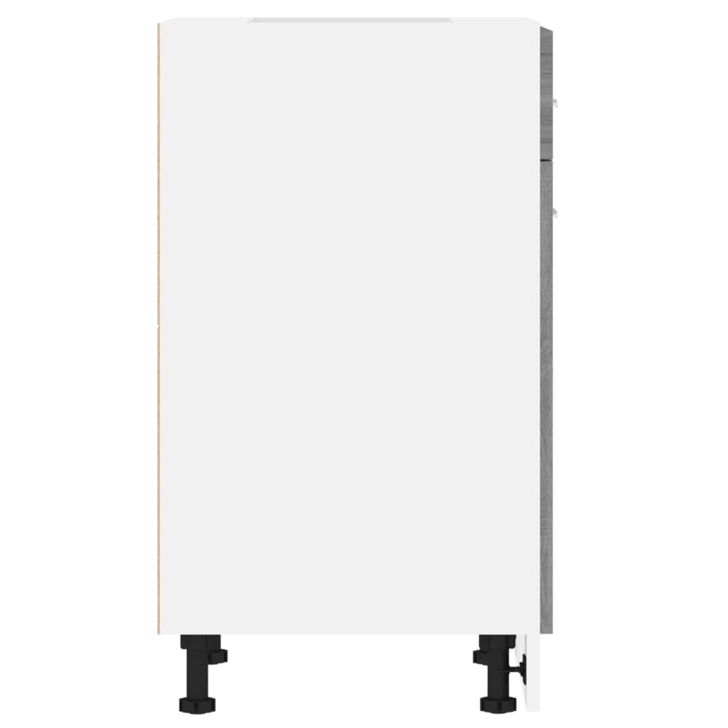 Kjøkkeninnredning Underskap Sonoma Grå 50x46x81,5 cm med skuff