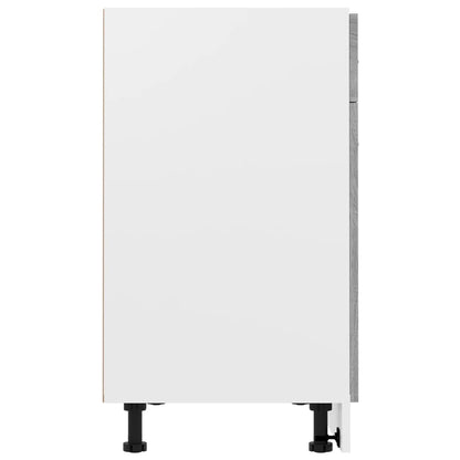Kjøkkeninnredning Underskap Sonoma Grå 80x46x81,5 cm med skuff