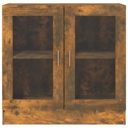 Vitrineskap Røyk Eik 82,5x30,5x80 cm