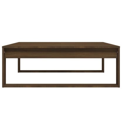 Salongbord Sofabord Brun Eik 100x100x35 cm