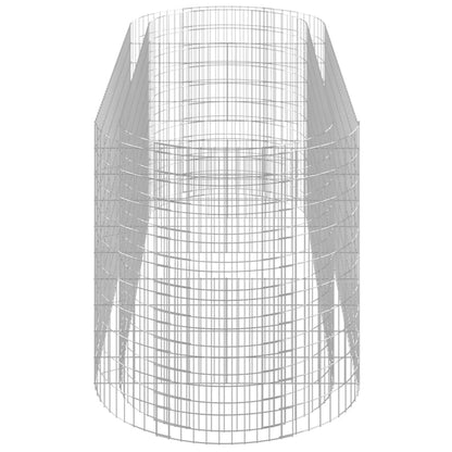 Gabion høybed galvanisert jern 300x100x100 cm