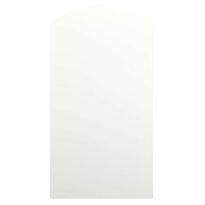 Veggspeil med LED-lys 90x45 cm glass oval