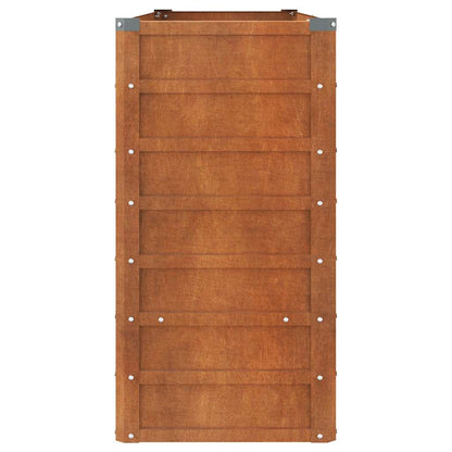 Høybed rust 160x40x77 cm cortenstål