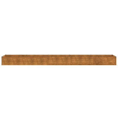 Høybed til hage 482x50x36 cm cortenstål