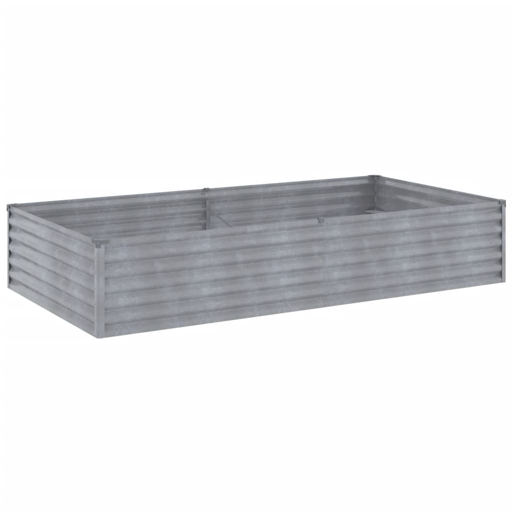 Utendørs Blomsterkasse Plantekasse Metall 195x100x36 cm cortenstål