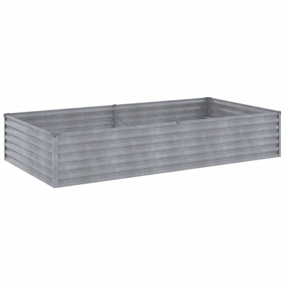 Utendørs Blomsterkasse Plantekasse Metall 195x100x36 cm cortenstål