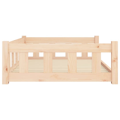 Hundeseng 105,5x75,5x28 cm heltre furu