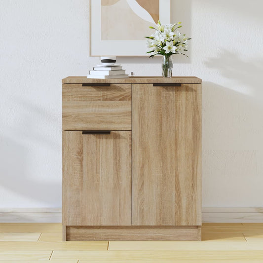 Skjenk sonoma eik 60x30x70 cm konstruert tre
