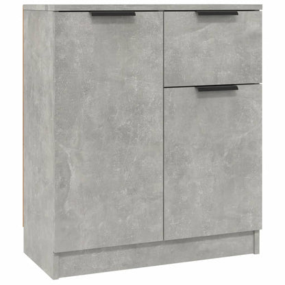 Skjenk betonggrå 60x30x70 cm konstruert tre
