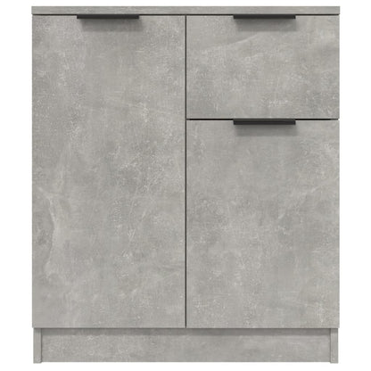 Skjenk betonggrå 60x30x70 cm konstruert tre
