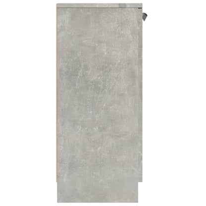 Skjenk betonggrå 60x30x70 cm konstruert tre