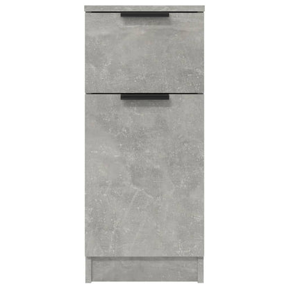 Kommode Betonggrå 2 stk 30x30x70 cm