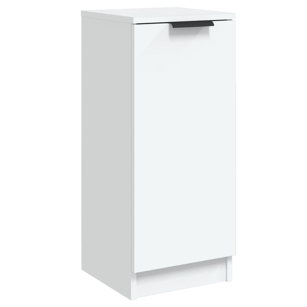 Skjenk hvit 30x30x70 cm konstruert tre