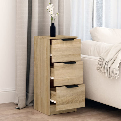 Skjenk sonoma eik 30x30x70 cm konstruert tre