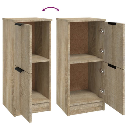 Skjenk sonoma eik 30x30x70 cm konstruert tre