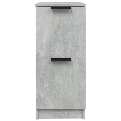Kommode Betonggrå 2 stk 30x30x70 cm