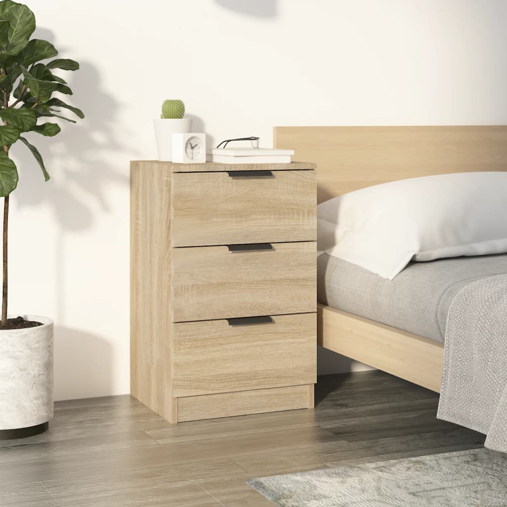 Nattbord Sengbord Sonoma Eik 40x36x65 cm
