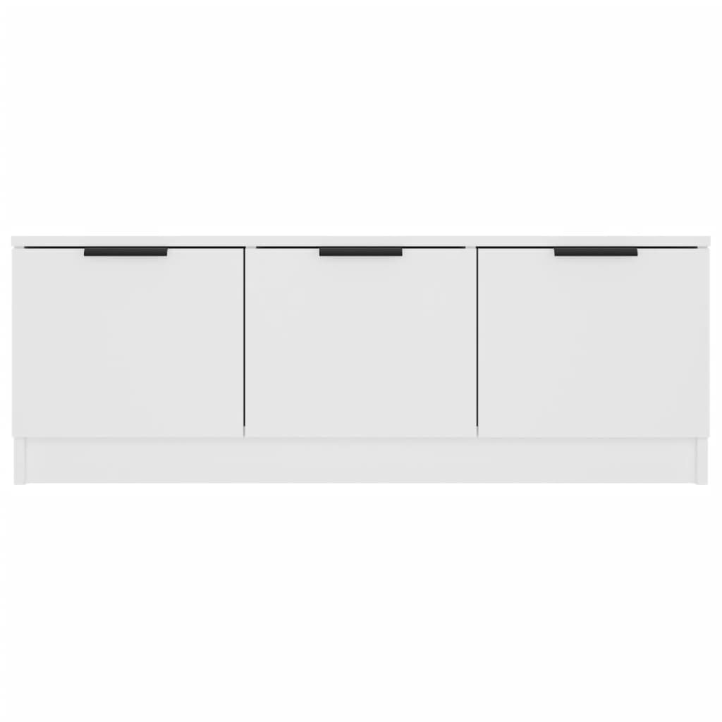 TV-Møbel Hvit TV-benk 102x35x36,5 cm