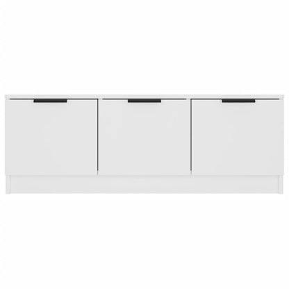 TV-Møbel Hvit TV-benk 102x35x36,5 cm