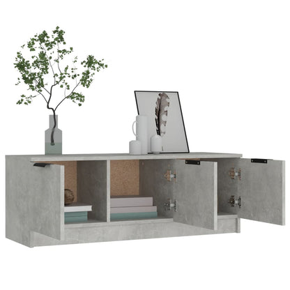 TV-Møbel Betonggrå TV-benk 102x35x36,5 cm