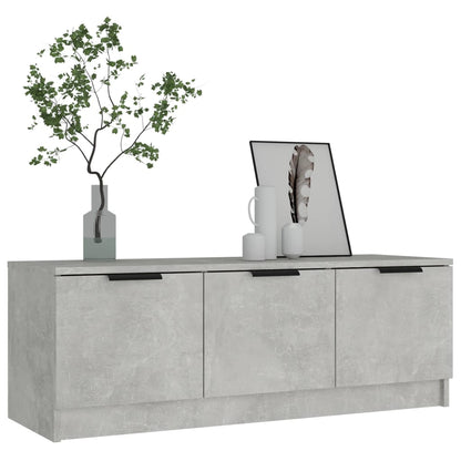 TV-Møbel Betonggrå TV-benk 102x35x36,5 cm