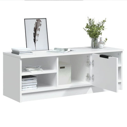 TV-Møbel Hvit TV-benk 102x35,5x36,5 cm