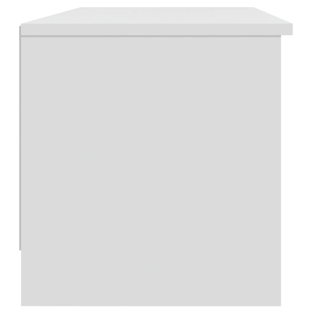 TV-Møbel Hvit TV-benk 102x35,5x36,5 cm