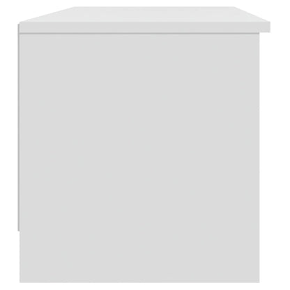 TV-Møbel Hvit TV-benk 102x35,5x36,5 cm