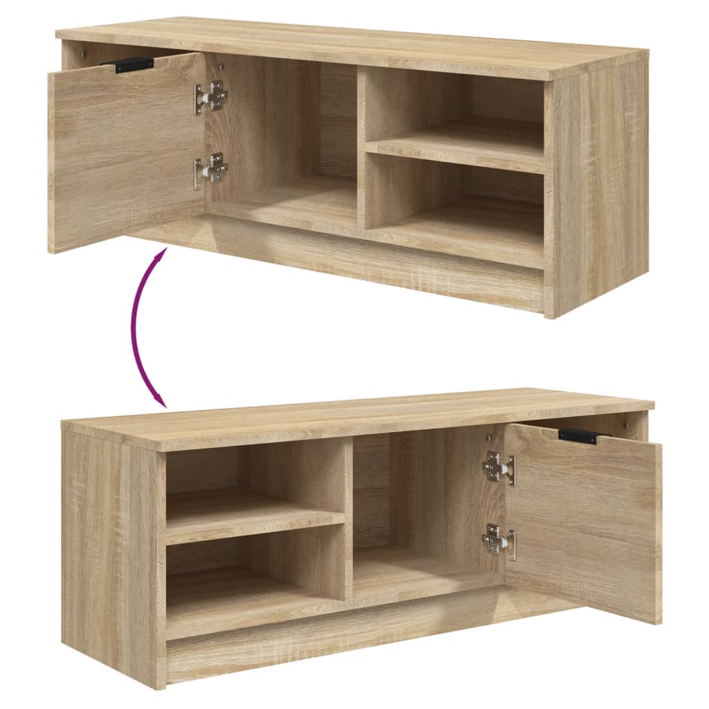 TV-Møbel Sonoma Eik TV-benk 102x35,5x36,5 cm